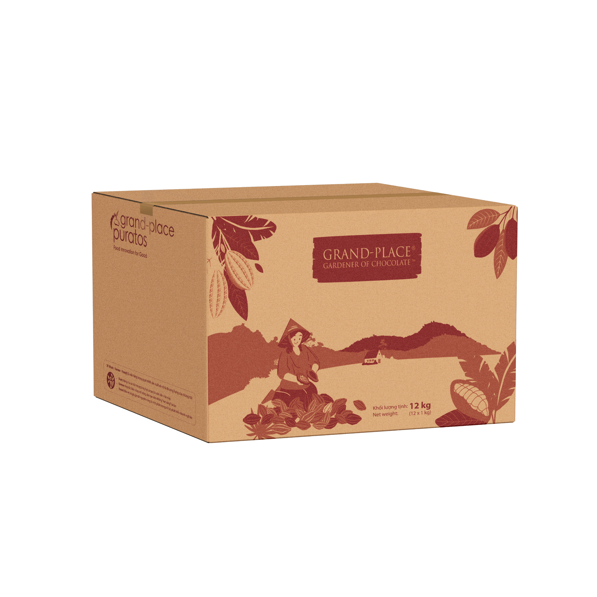 Sô-cô-la Grand-Place Nhúng Sữa Chocodipping GPM-032 1kg 4023269