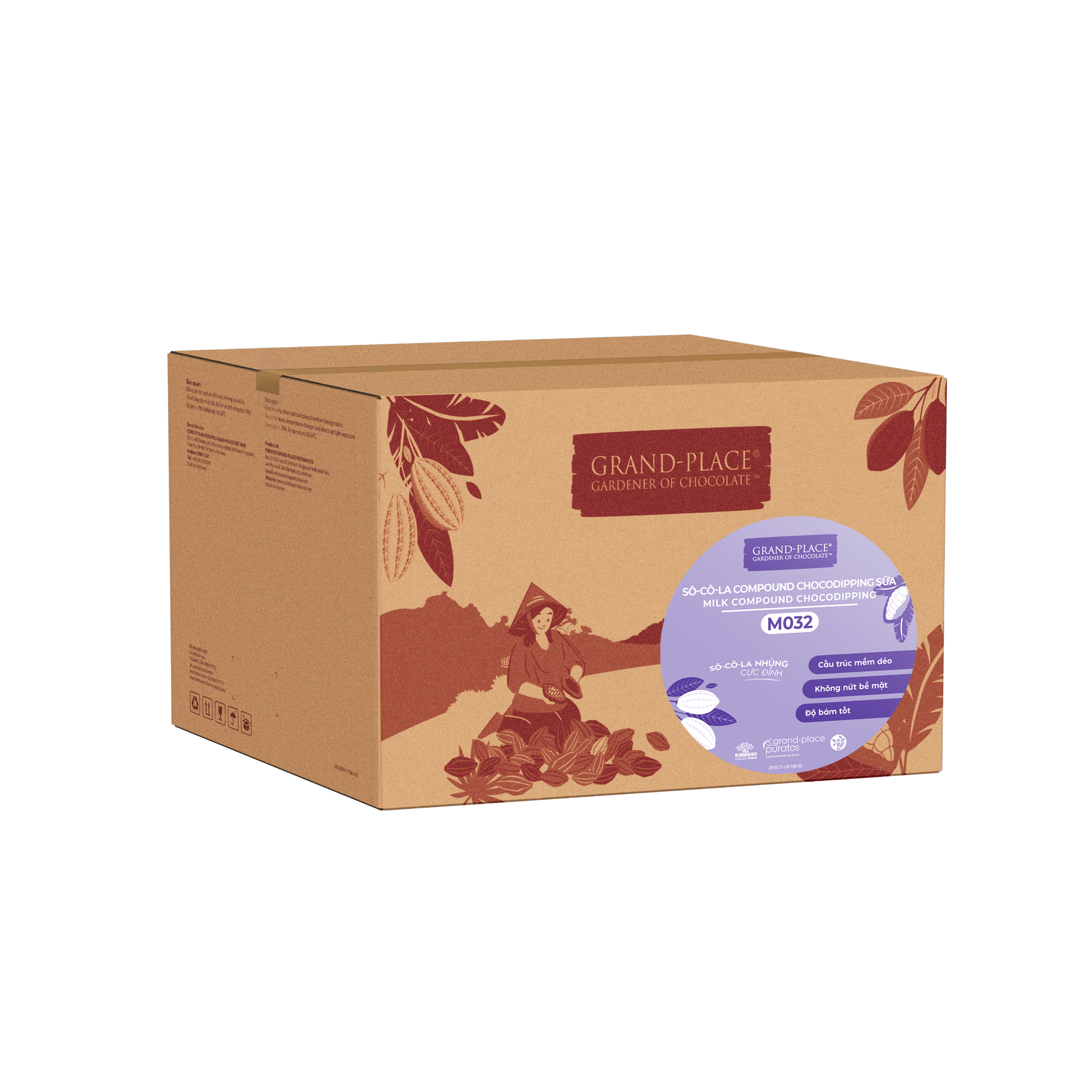 Sô-cô-la Grand-Place Nhúng Sữa Chocodipping GPM-032 1kg 4023269