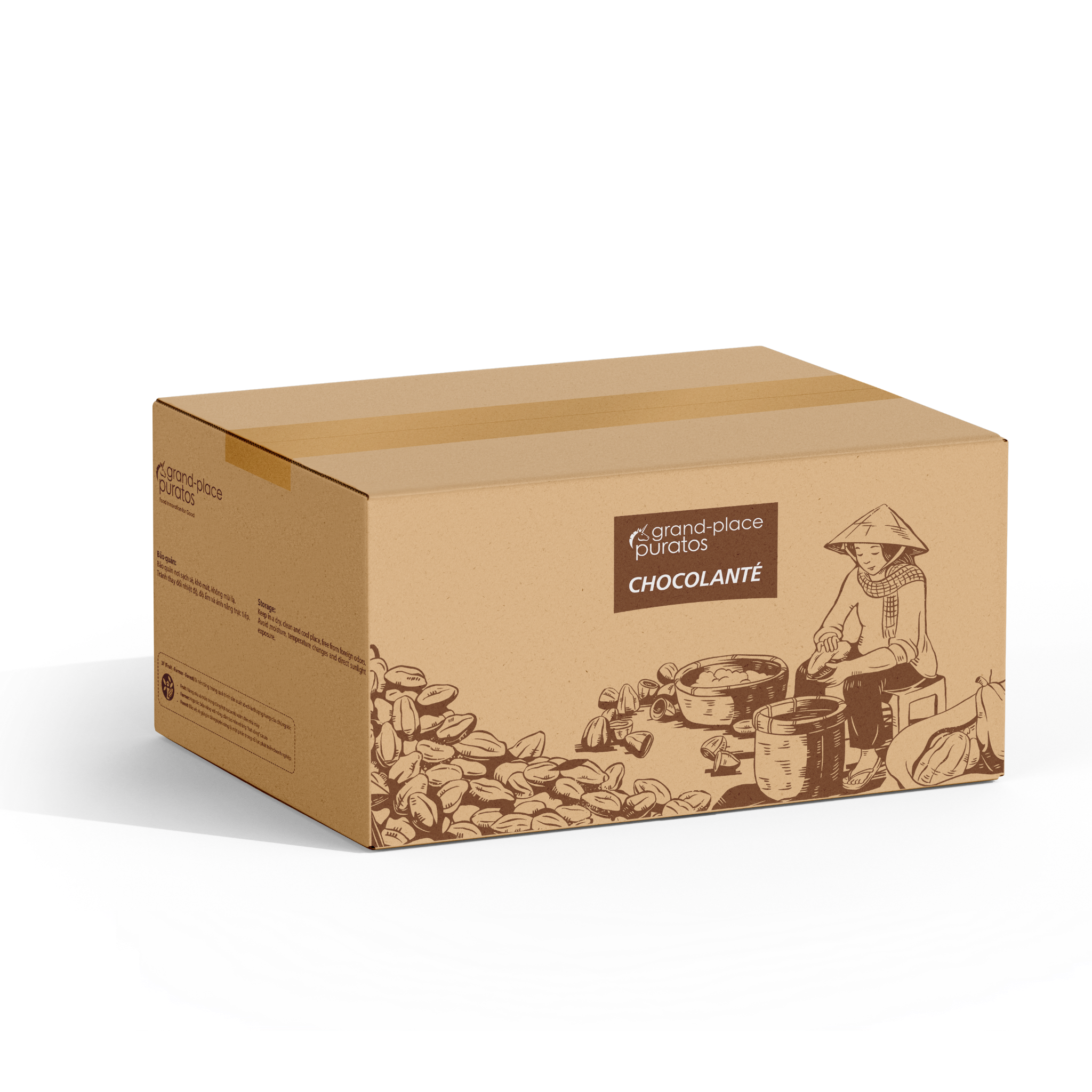 Bột Chocolante Nguyên Chất GPD-PN02 1kg 4116172