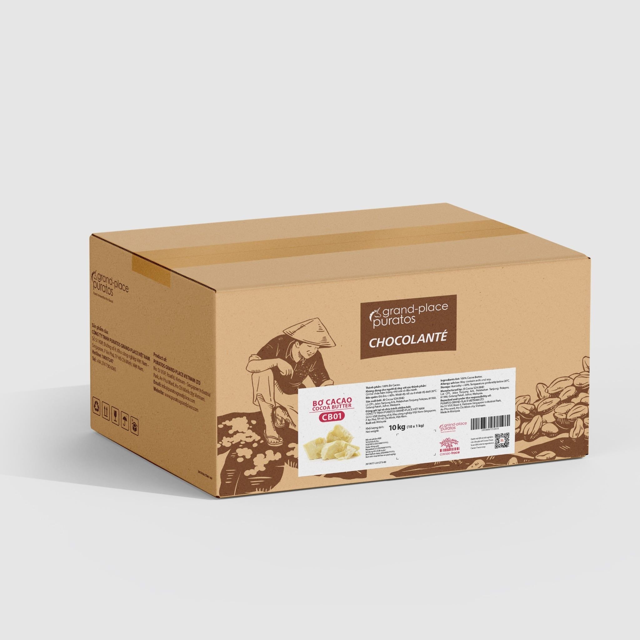 Bơ cacao Chocolante GP-CB01 1KG 4015760
