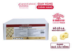 Sô-cô-la Chocolante Quả cầu rỗng Trắng RW-001 1.411kg 4116237