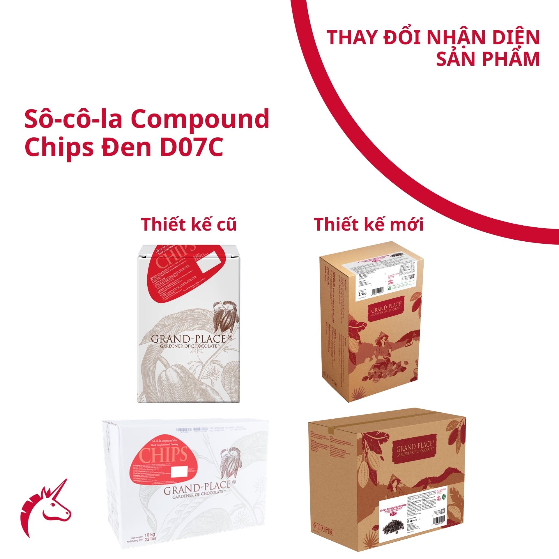 Sô-cô-la Grand-Place Chips Đen  GPD-07C 2.5kg 4116152