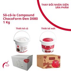 Sô-cô-la Grand-Place Sệt Đen Chocoform GPD-080 1kg 4016229
