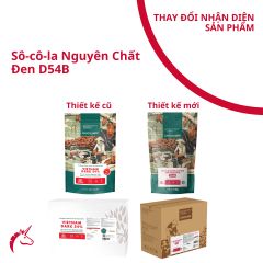 Sô-cô-la Chocolante Hạt nút Đen 54% GPD-54B 1kg 4116159