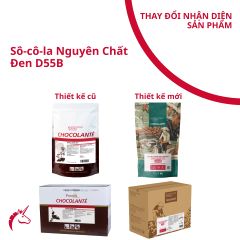 Sô-cô-la Chocolante Hạt nút Đen 55% GPD-55B 1kg 4009769