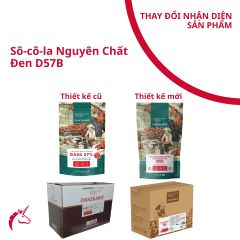 Sô-cô-la Chocolante Hạt nút Đen 57% GPD-57B 1kg 4021118