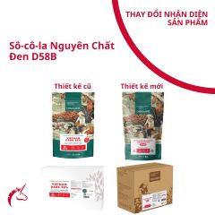 Sô-cô-la Chocolante Hạt nút Đen 58% GPD-58B 1kg 4009129
