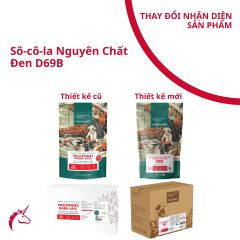 Sô-cô-la Chocolante Hạt nút Đen 69% GPD-69B 1kg 4009128