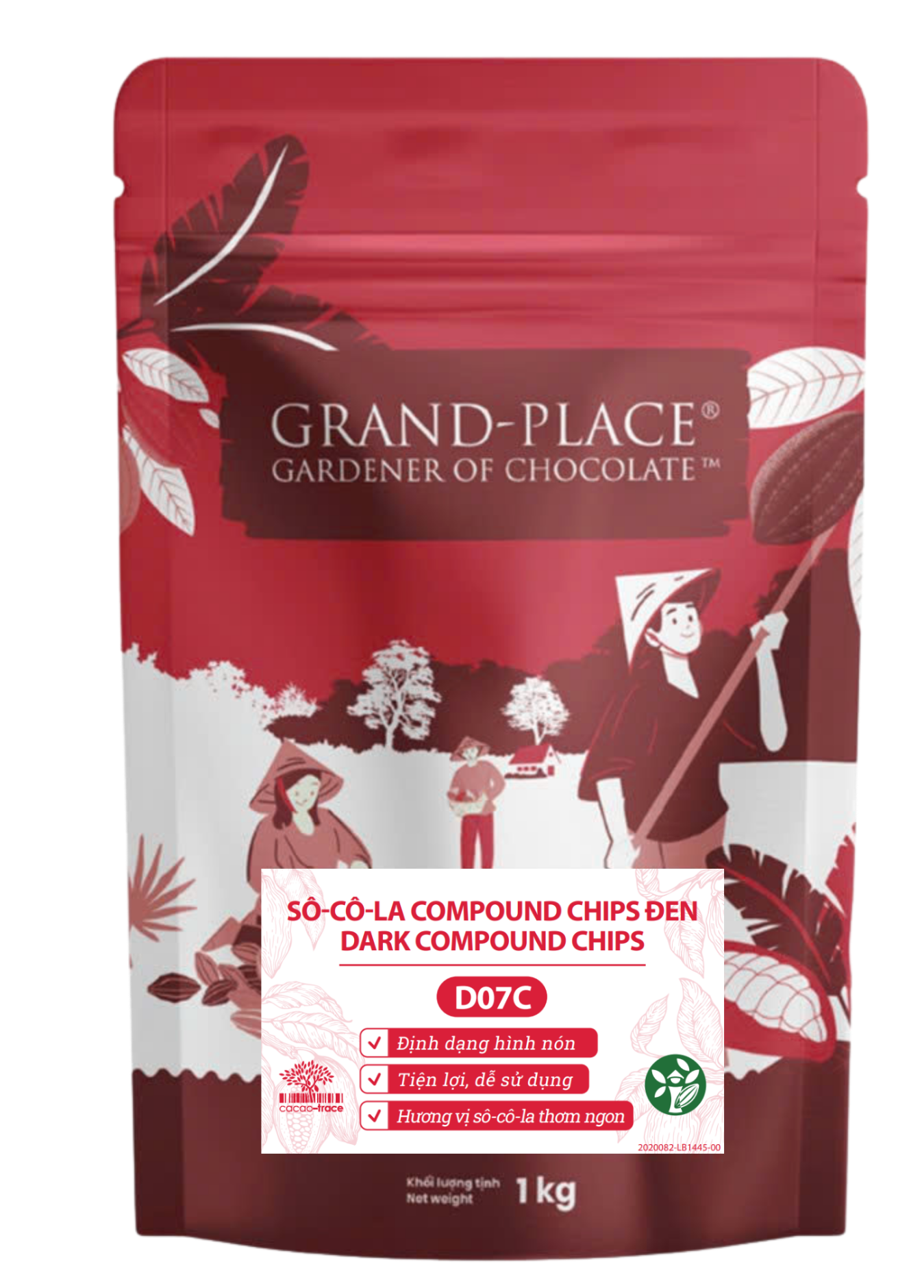 Sô cô la Compound - Chip Đen - GPD-07C. 1KG
