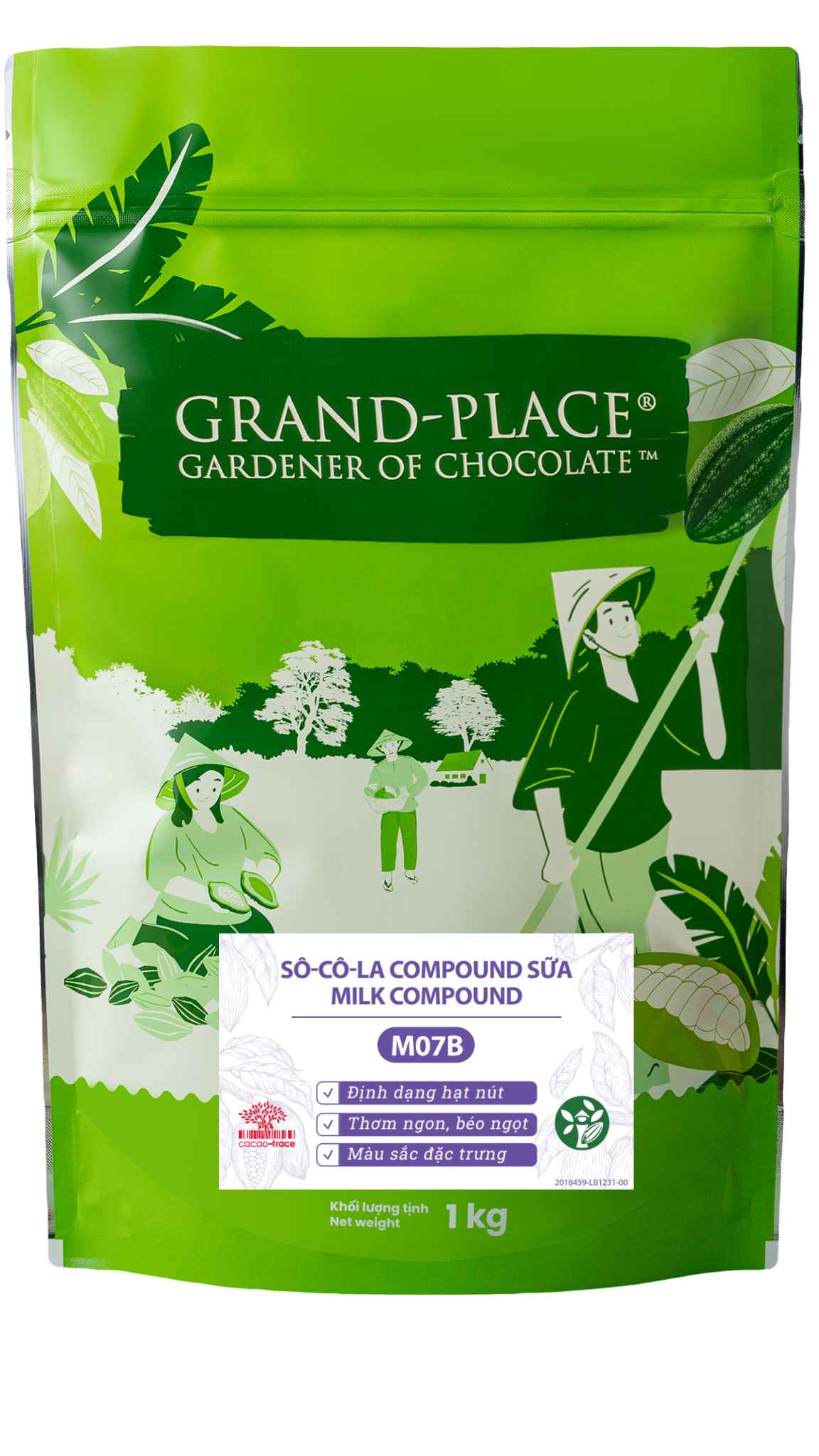 Sô-cô-la Grand-Place Nút Sữa GPM-007 1kg 4116192