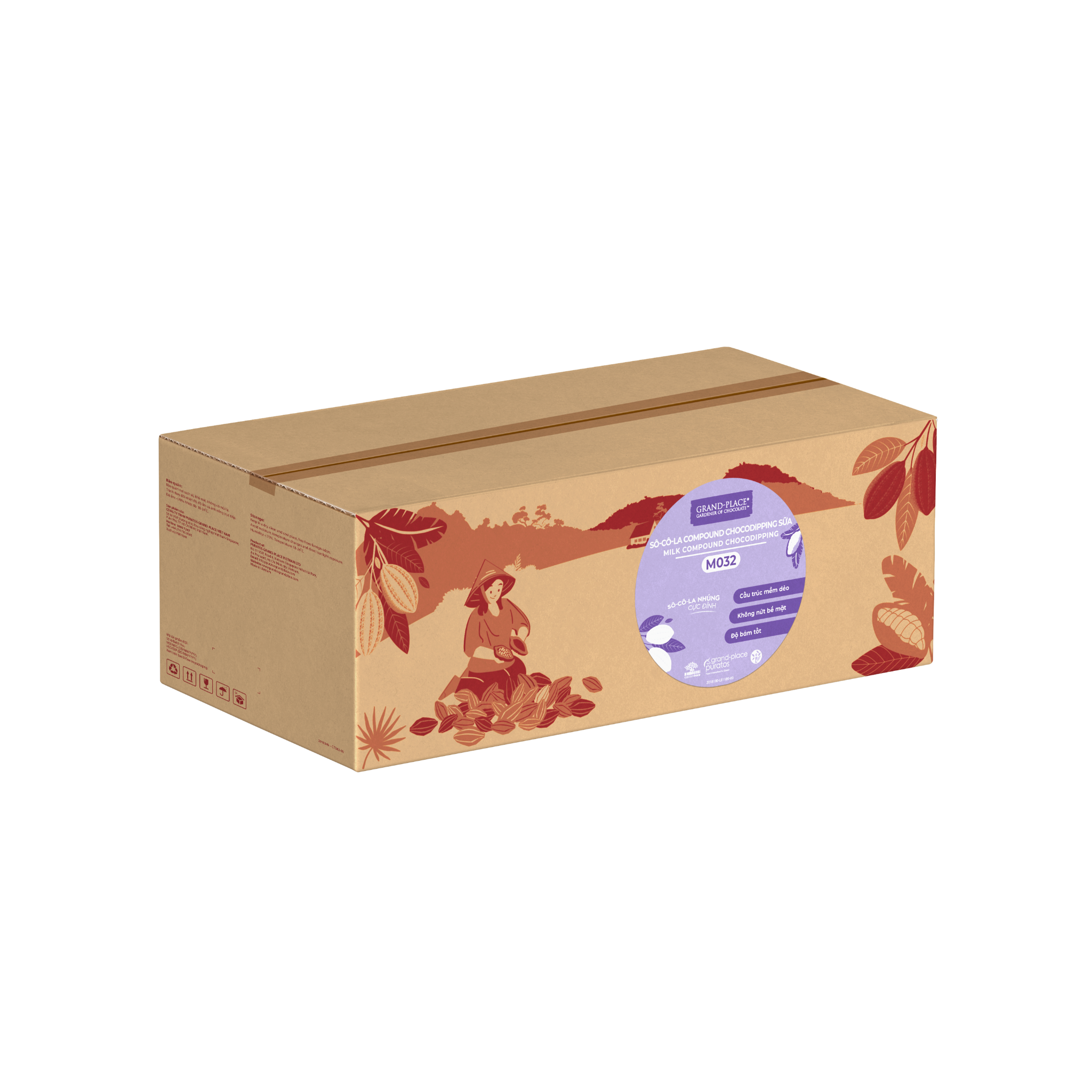 Sô-cô-la Grand-Place Nhúng Sữa Chocodipping GPM-032 4kg 4023049