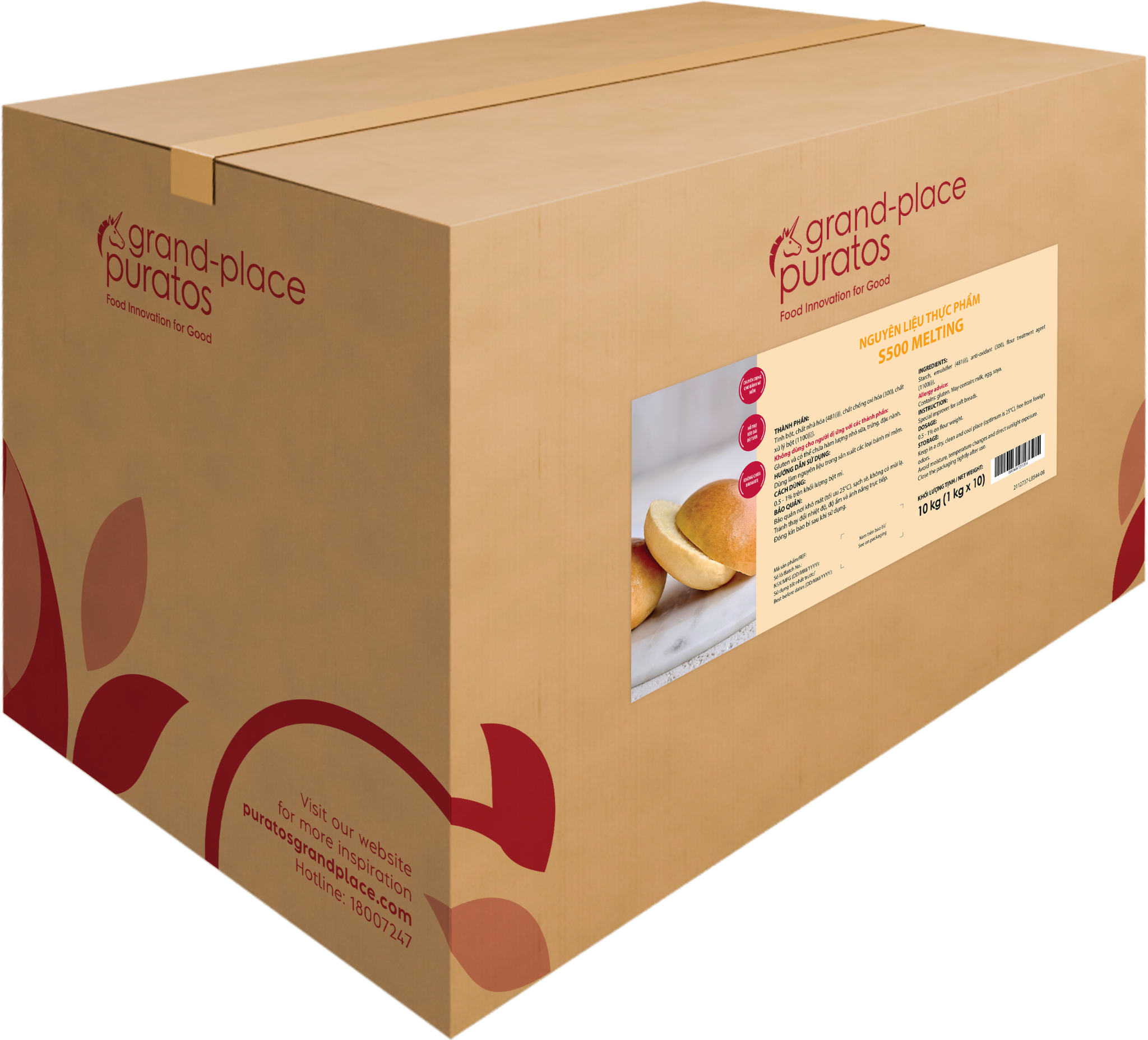 Giải Pháp Enzyme S500 Melting  1kg - 4116081