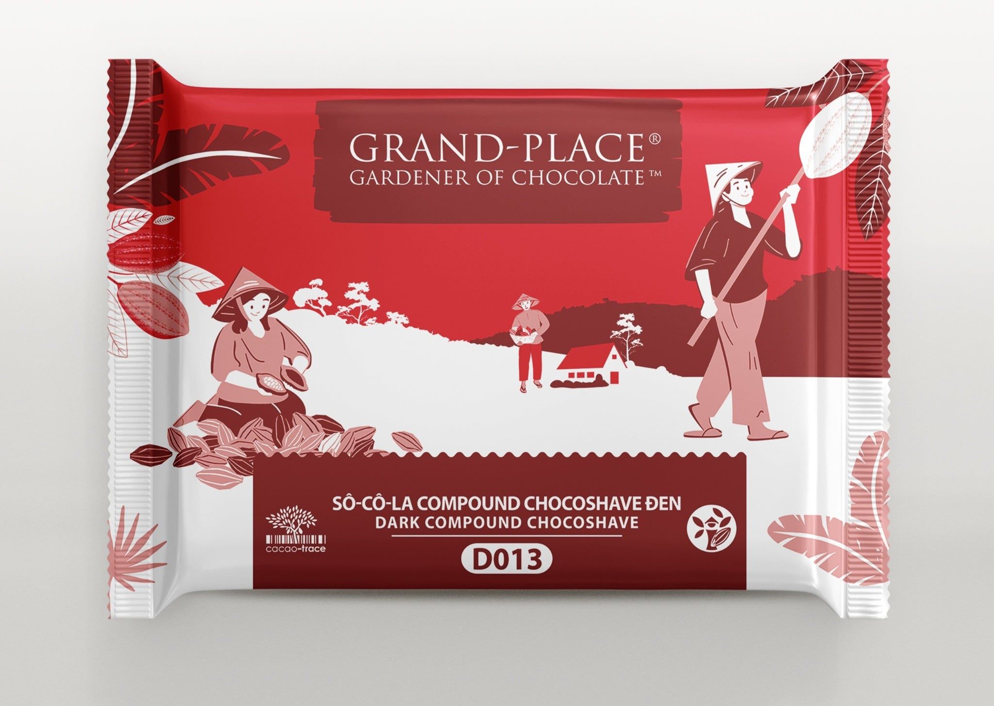 Sô-cô-la Grand-Place Thẻ Đen Chocoshave GPD-013 2kg  4116135