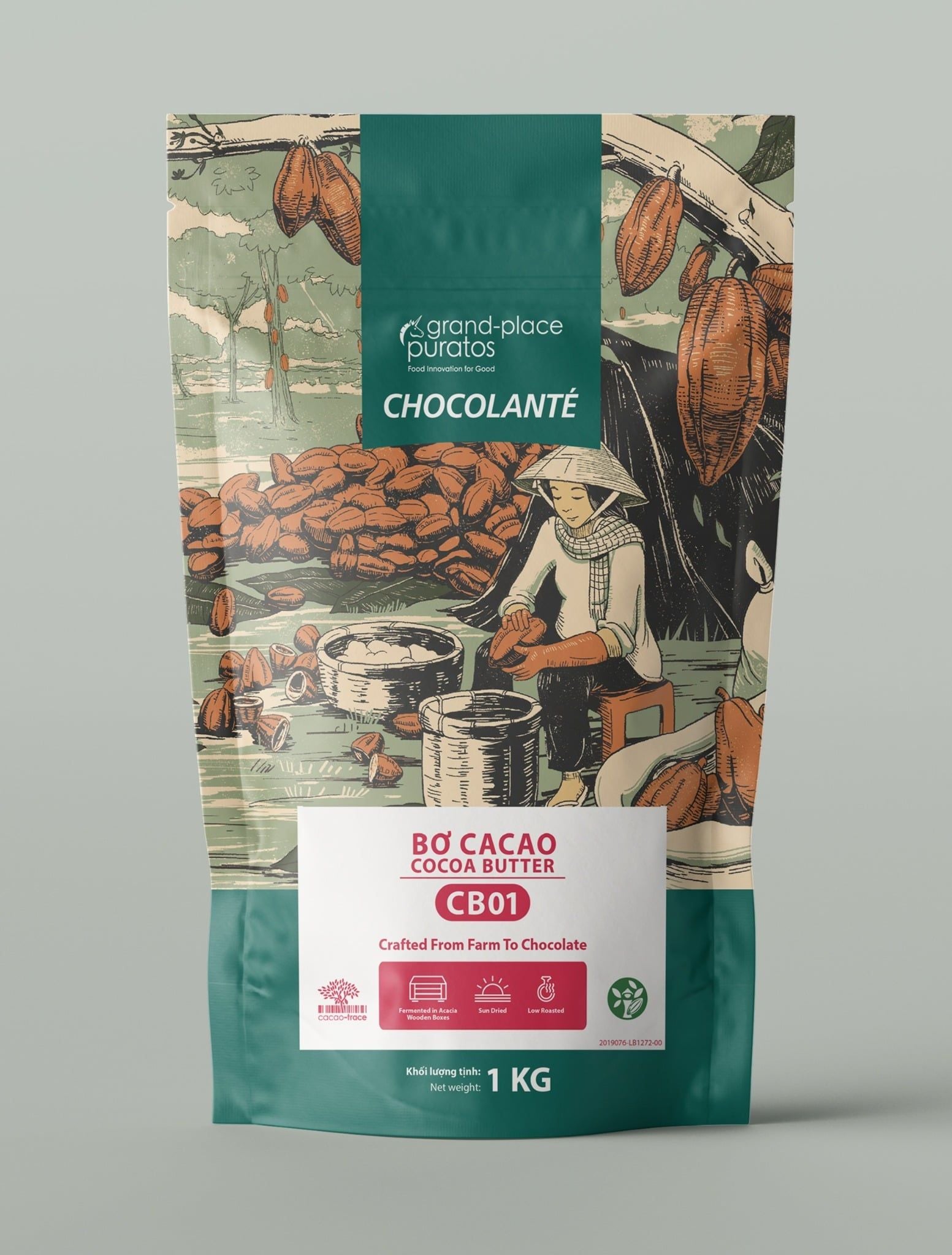 Bơ cacao Chocolante GP-CB01 1KG 4015760