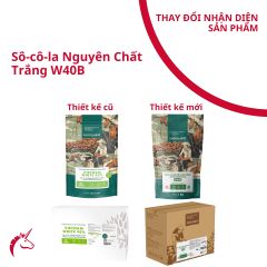 Sô-cô-la Chocolante Hạt nút Trắng 40% GPW-40B 1kg 4009151