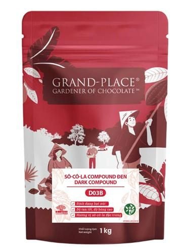 Sô-cô-la Grand-Place Nút Đen GPD-003 1kg 4028070
