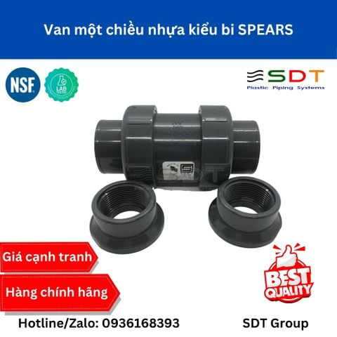 Van một chiều nhựa kiểu bi SPEARS