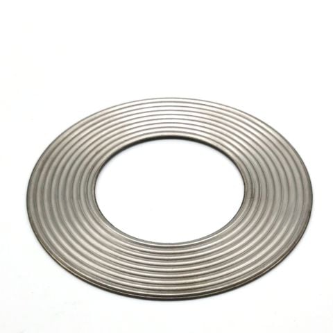 Gioăng Sóng Kim Loại Phủ Than Chì / PTFE Corrugated Gasket KF630 Hãng LJ – Giải Pháp Làm Kín Áp Suất Thấp Đến Trung Bình
