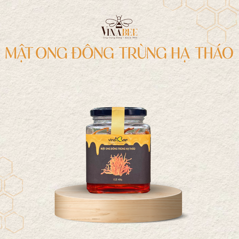  Mật ong đông trùng hạ thảo 450g 