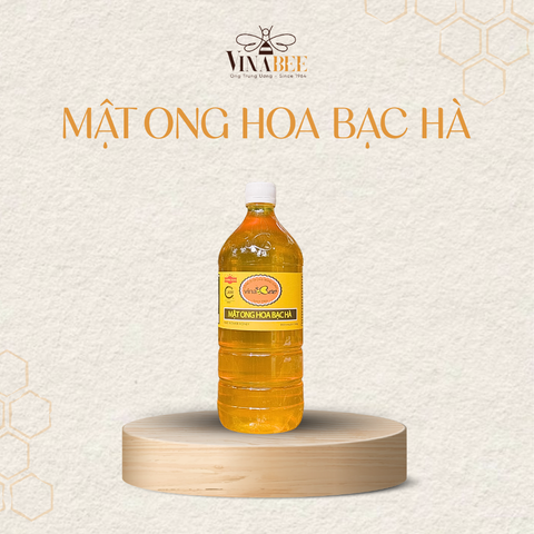  Mật ong hoa bạc hà 1400g 