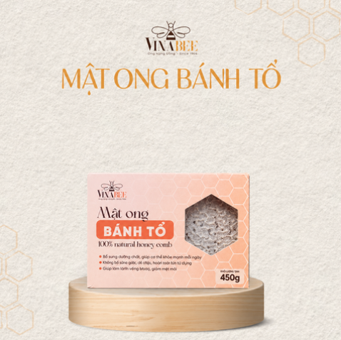  Mật ong bánh tổ 450g 