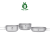Bộ Nồi Chảo Titanium Keith Ti6053 3 Món - Hàng Táo Tám