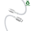 Cáp Innostyle PowerFlex USB-C to USB-C 100W 10Gbps 4K/60Hz Silver - HÀNG TÁO TÁM