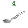 Muỗng Nĩa Gấp Gọn Titanium Keith Ti5309 Size Lớn - Hàng Táo Tám