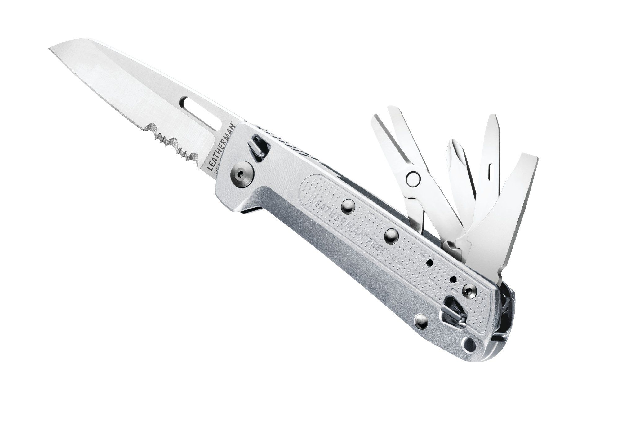 Leatherman FREE K4X – Dao Gấp Đa Năng Có Kéo, Lưỡi Răng Cưa, Chính Hãng USA