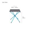 Helinox Café Table – Bàn dã ngoại cao, siêu nhẹ, gấp gọn cho camping & picnic