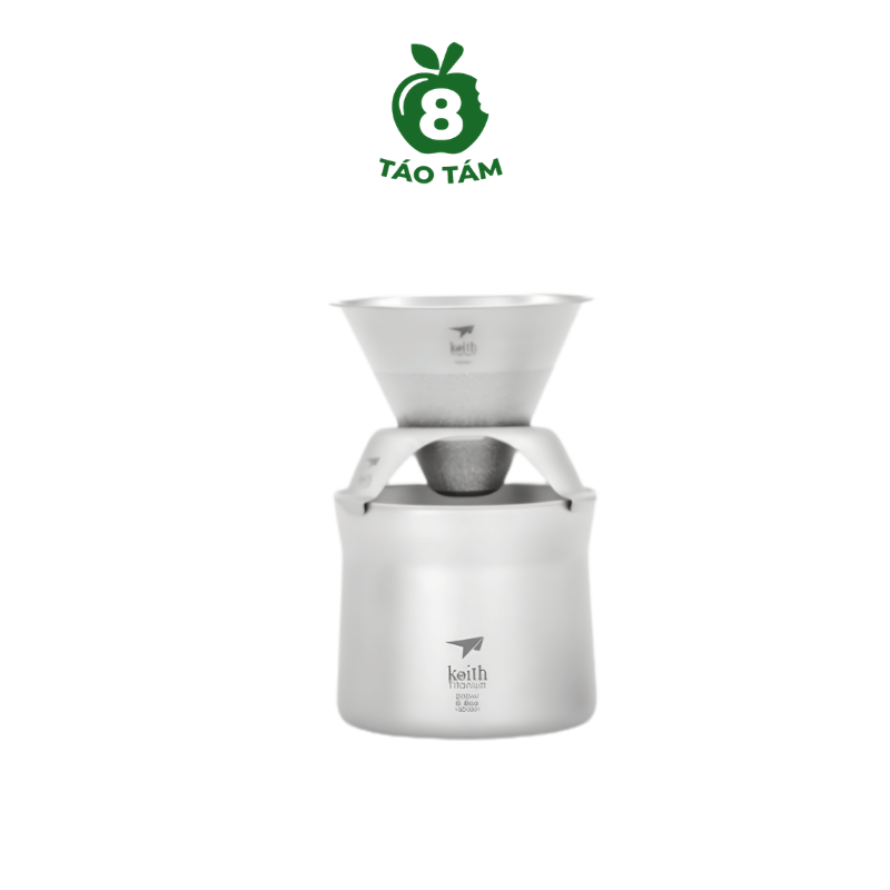 Bộ Dụng Cụ Mini Tea Coffee Mug Keith Titanium Ti3911 - Hàng Táo Tám