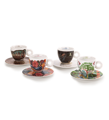 Bộ 4 Tách Cappuccino Nghệ Thuật – The Biennale Arte 2024 illy Art Collection