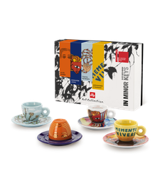 SET OF 4 ESPRESSO CUPS – THE 2026 ART BIENNALE ILLY ART COLLECTION - Hàng Táo Tám