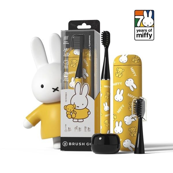 Bàn Chải Điện Miffy x Mipow Electronic Toothbrush (IP Bản Quyền) MiffyFun - Hàng Táo Tám