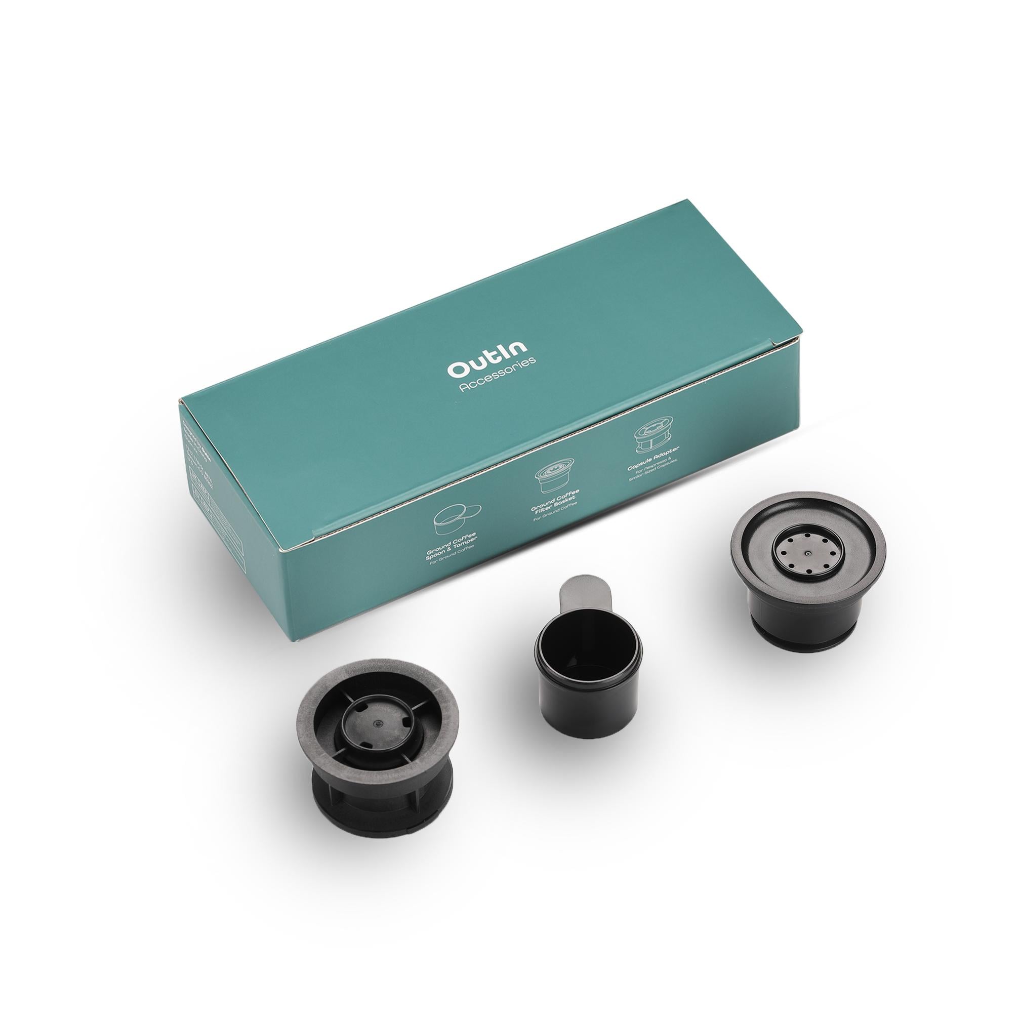 Bộ phụ kiện dành cho máy pha cà phê di động OutIn Nano - Hàng Táo Tám