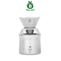 Bộ Dụng Cụ Pha Trà Cà Phê Keith Ti3911 220ml - Hàng Táo Tám