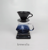 Phễu Lọc Cà Phê V60 Brewista Dripper Sứ Cao Cấp – Màu Đen Bóng Pour Over Chính Hãng