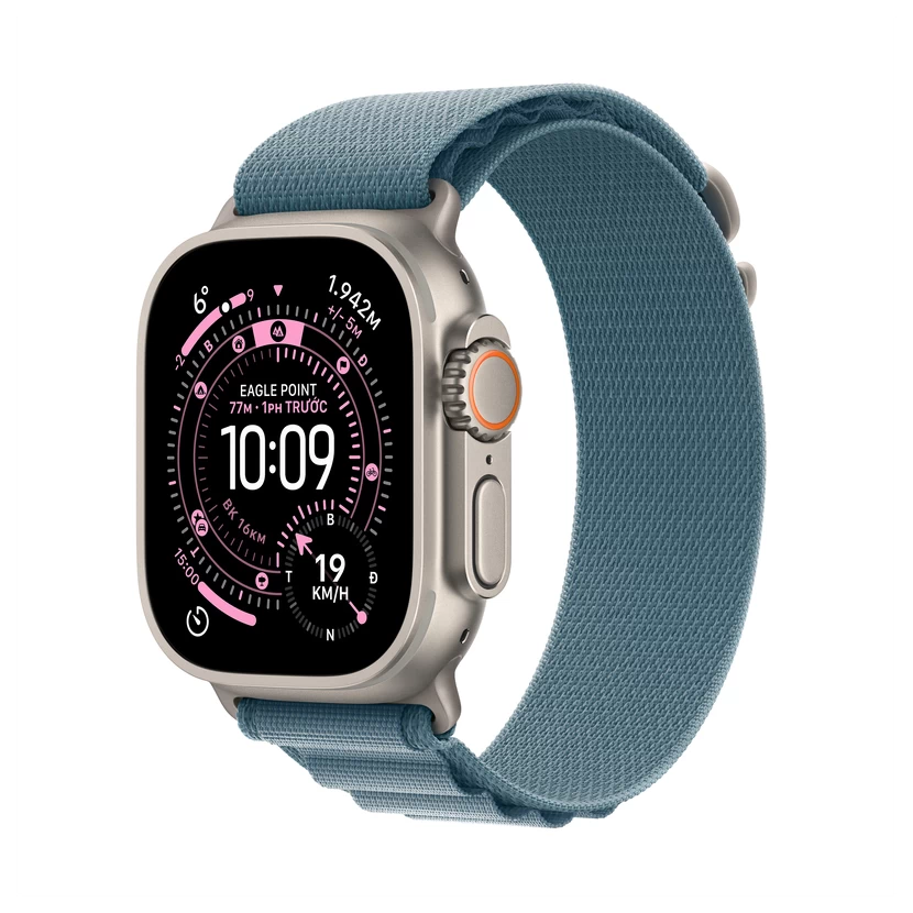 Apple Watch Ultra 3 - GPS + Cellular, 49mm - Viền Titan Dây Alpine - Hàng Táo Tám