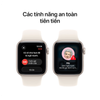 Đồng hồ thông minh Apple Watch SE 3 2025 - GPS - Vỏ Nhôm Dây Cao Su - Hàng Táo Tám