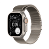 Apple Watch Ultra 3 - GPS + Cellular, 49mm - Viền Titan Dây Milan Titan - Hàng Táo Tám