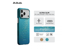 Ốp Lưng iPhone 17 Pro / iPhone 17 Pro Max PITAKA Ultra-Slim (with PitaTap) – Glints of Gold - Hàng Táo Tám