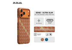 Ốp Lưng iPhone 17 Pro / iPhone 17 Pro Max PITAKA Edge (with PitaTap) Ultra-slim – Happiness Rides In - Hàng Táo Tám