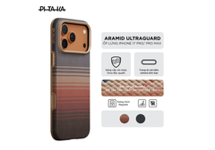 Ốp Lưng iPhone 17 Pro / iPhone 17 Pro Max PITAKA Aramid UltraGuard - Hàng Táo Tám