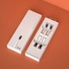 BỘ 4 ĐẦU BÀN CHẢI MIPOW (USA) Ultra Slim Toothbrush Travel Edition CI900-YST - Hàng Táo Tám