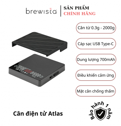 Cân Cà Phê Thông Minh ATLAS – Atlas Precision Coffee Scale Pha Pour Over & Espresso