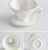 Phễu Lọc Cà Phê V60 Brewista Dripper Sứ Cao Cấp – Shell White (Trắng Ánh Xà Cừ) Pour Over Chính Hãng