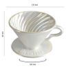 Phễu Lọc Cà Phê V60 Brewista Dripper Sứ Cao Cấp – Shell White (Trắng Ánh Xà Cừ) Pour Over Chính Hãng