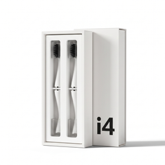 BỘ 4 ĐẦU BÀN CHẢI MIPOW (USA) Ultra Slim Toothbrush Travel Edition CI900-YST - Hàng Táo Tám