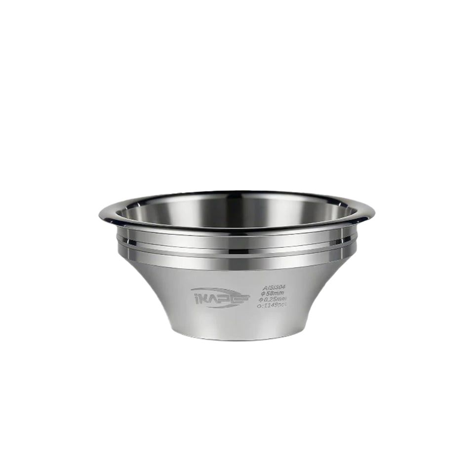 Giỏ lọc cà phê IKAPE chuyển đổi 58mm xuống 32mm – Basket giảm kích thước cho máy espresso | Chính hãng tại Tám Táo