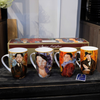 Set 4 ly sứ Carmani - A. Modigliani - 350ml - Hàng Táo Tám